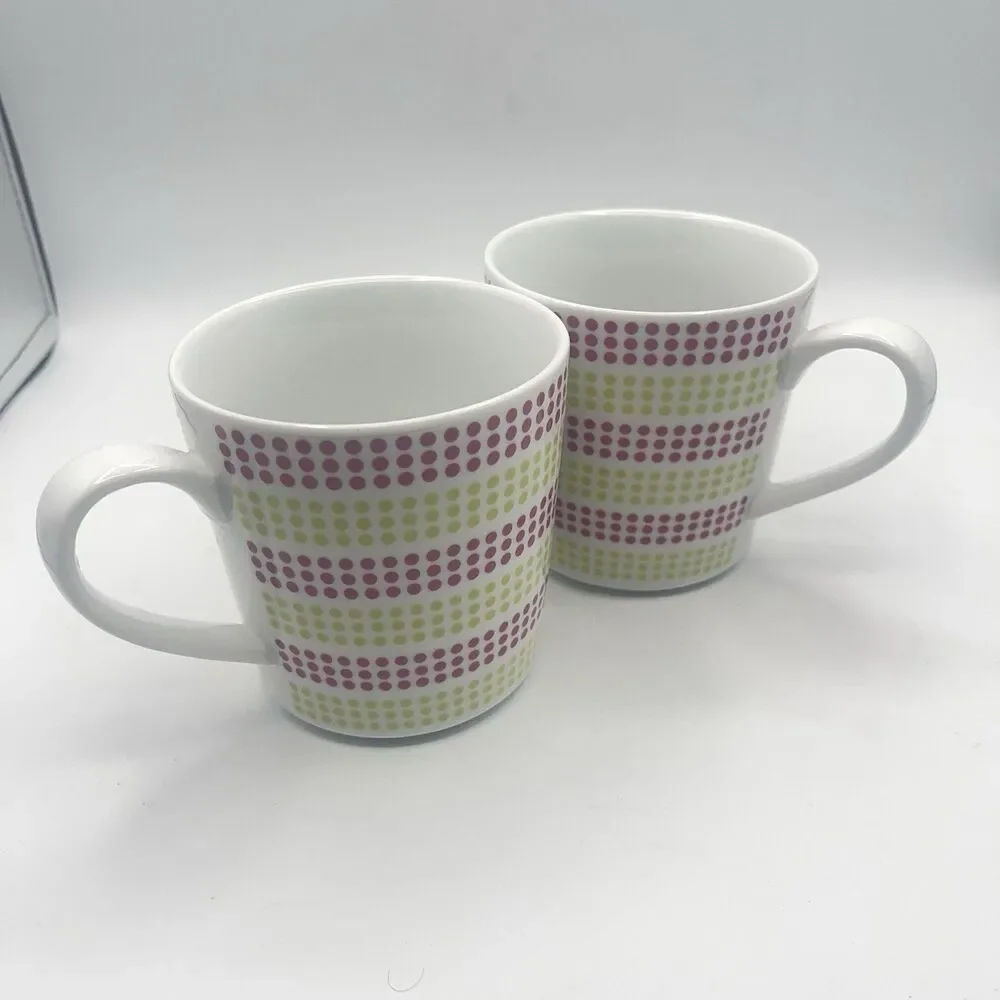 Crate & Barrel Mugs - Set Of 2